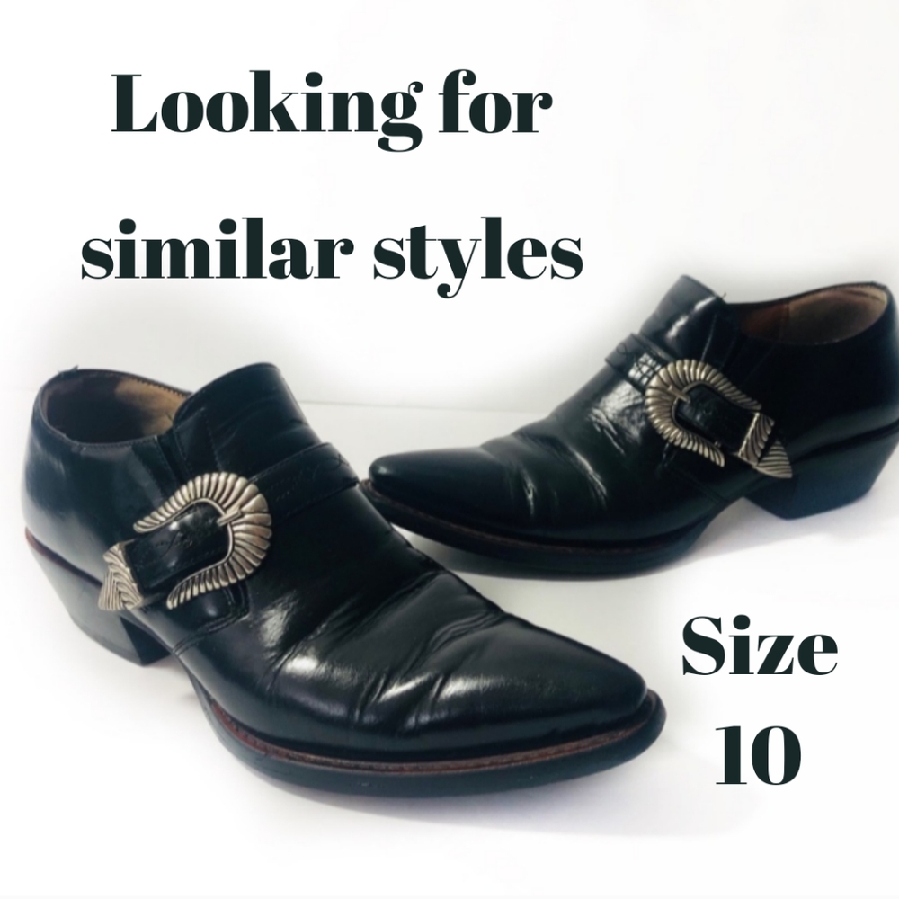 ISO Vintage 90s Western Ankle Bootie Size 10